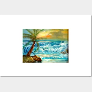 Tropical Hawaiian Beach Posters and Art